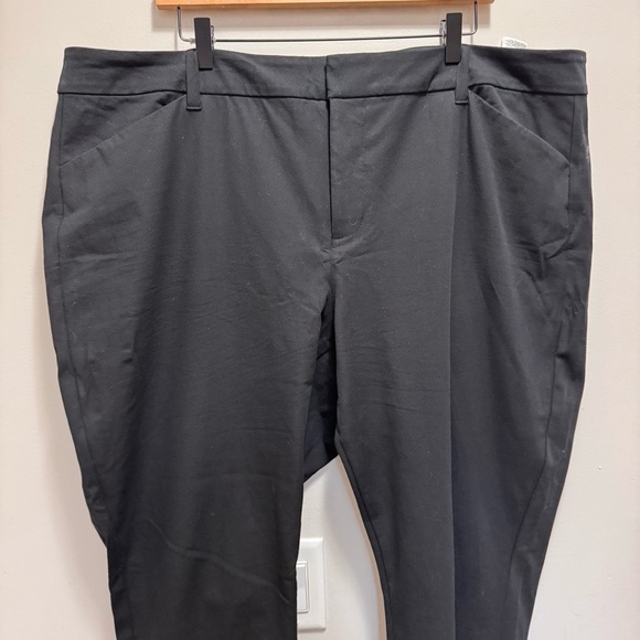Old Navy Black High-Waisted Pixie Ankle Pants Size 22 Classic Preppy - Picture 5 of 14